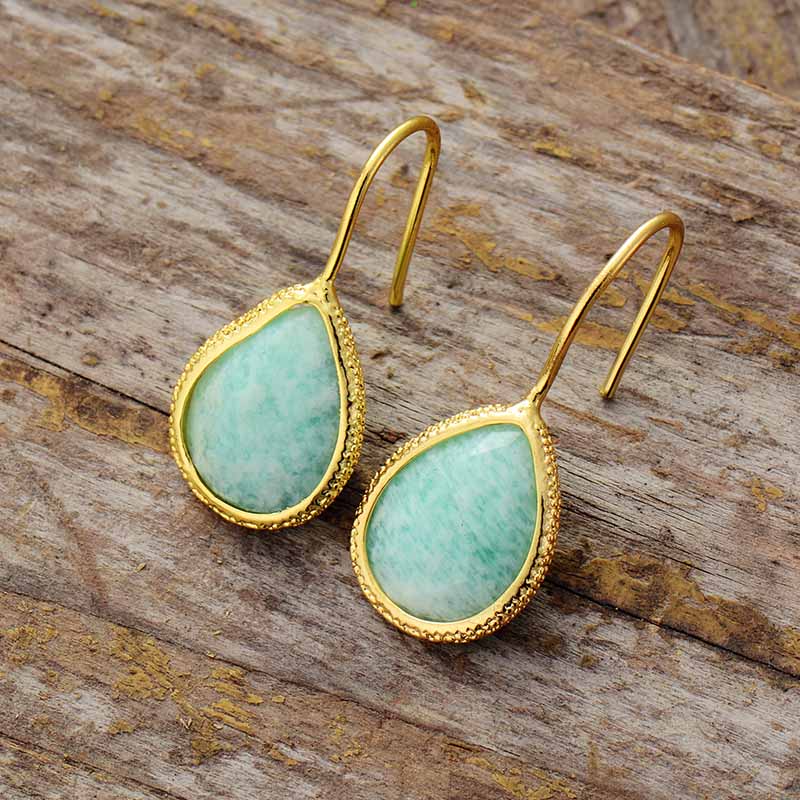 Earth Healing Energy Dangle Earrings