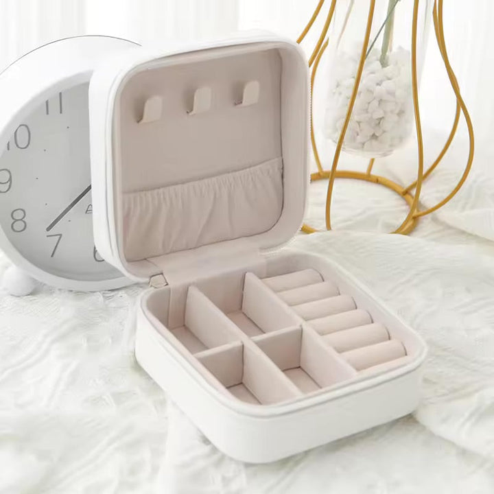 Elegant Travel Jewelry Box Organizer